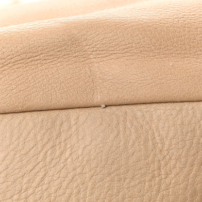 Prada Cervo Pleats Tote Beige 11 of 20