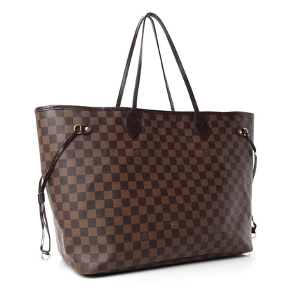Louis Vuitton Damier Ebene Neverfull GM 3 of 26