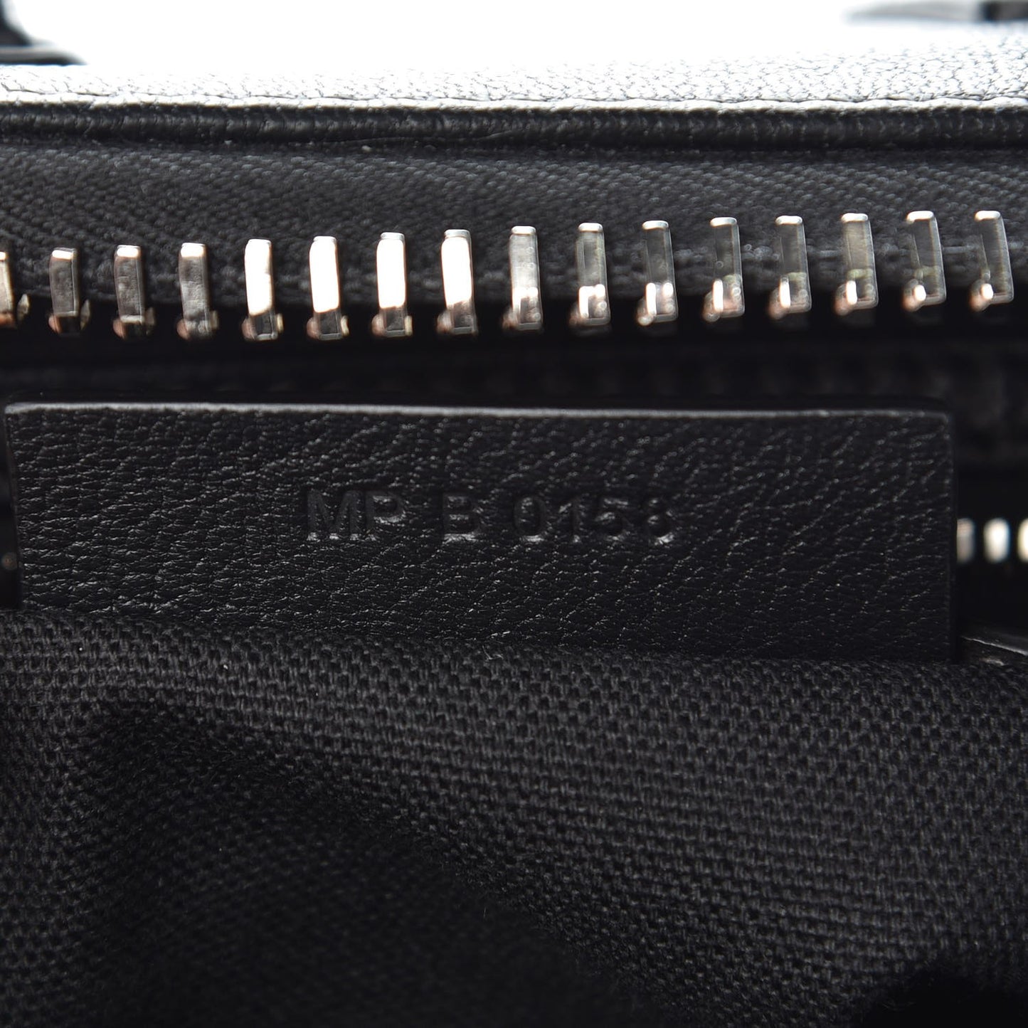 Sugar Goatskin Mini Antigona Black