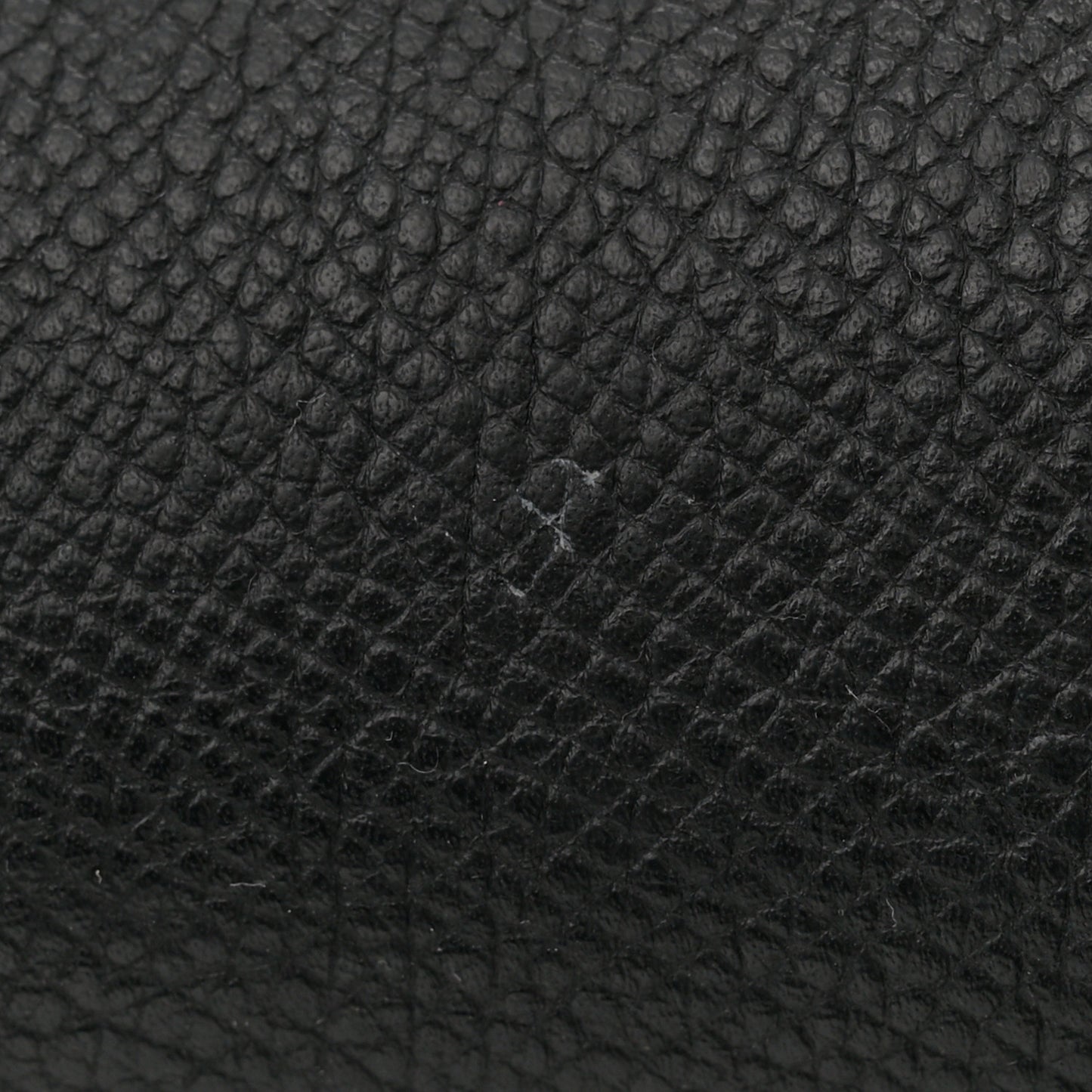 Grained Calfskin Mini Belt Bag Black