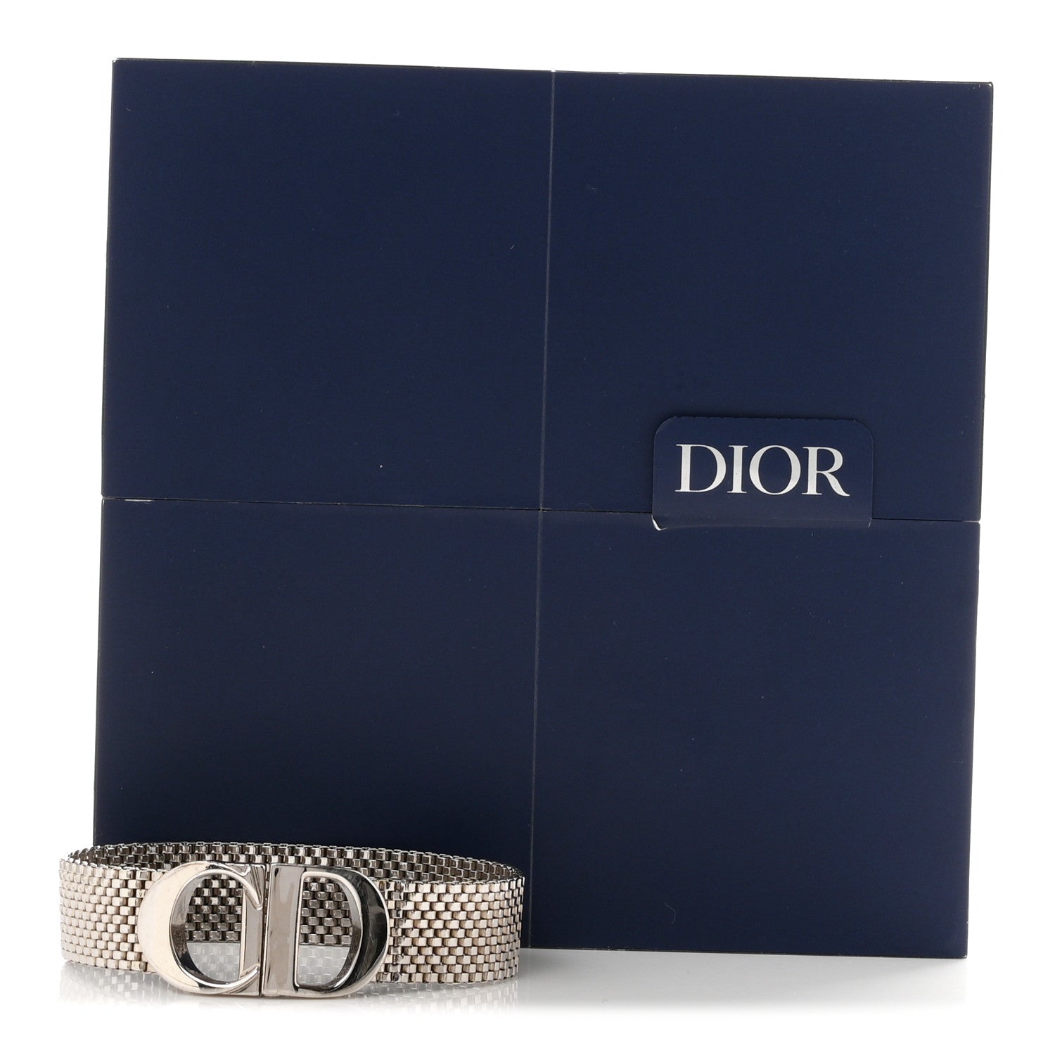 Christian Dior Metal Chain Bracelet Silver 5 of 5