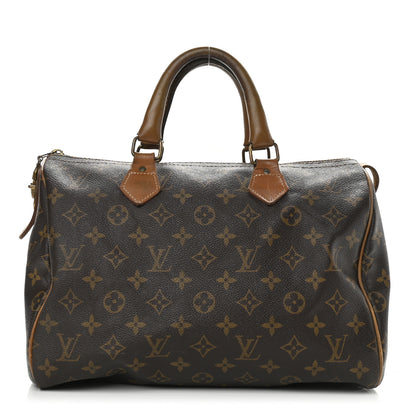Louis Vuitton Monogram French Company Speedy 30 1 of 10