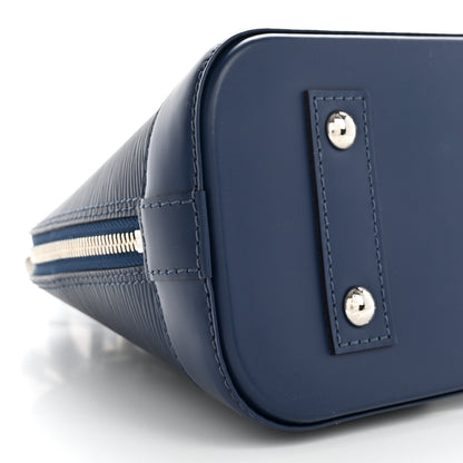Louis Vuitton Epi Alma BB Indigo 8 of 11