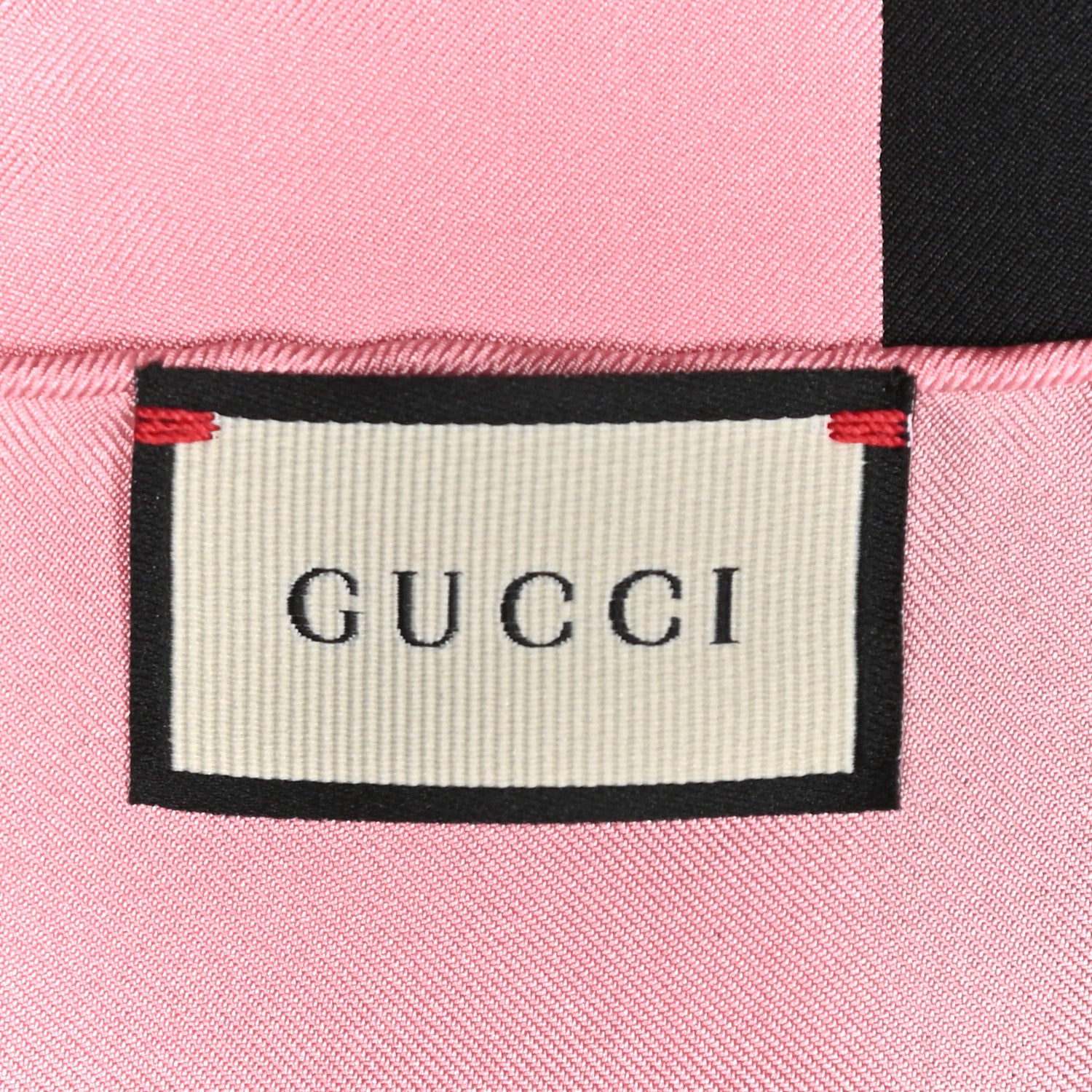 Gucci Silk Mystic Cat Square Scarf Black 4 of 5
