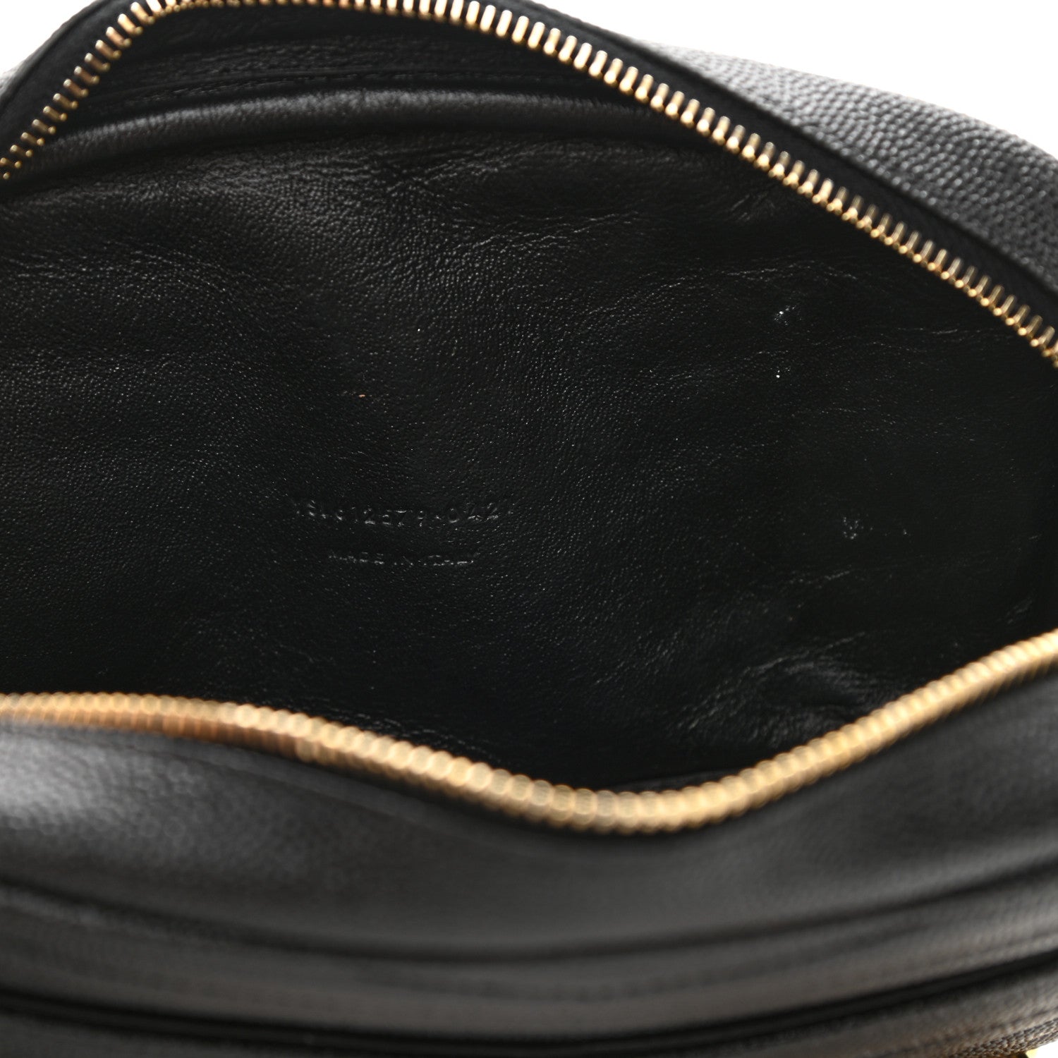Saint Laurent Grain De Poudre Matelasse Monogram Mini Lou Camera Bag Black 7 of 8