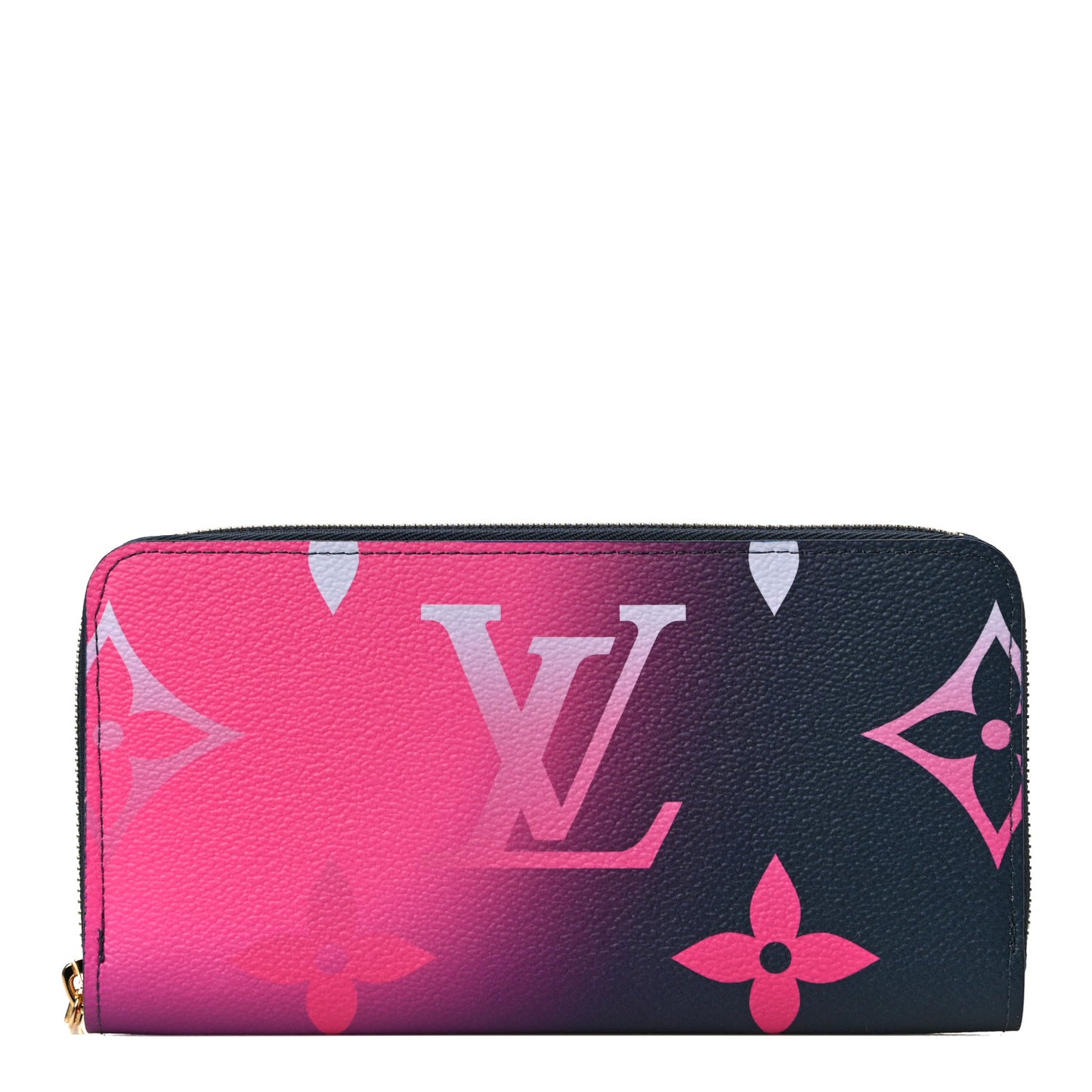 Monogram Giant Spring In The City Zippy Wallet Midnight Fuchsia