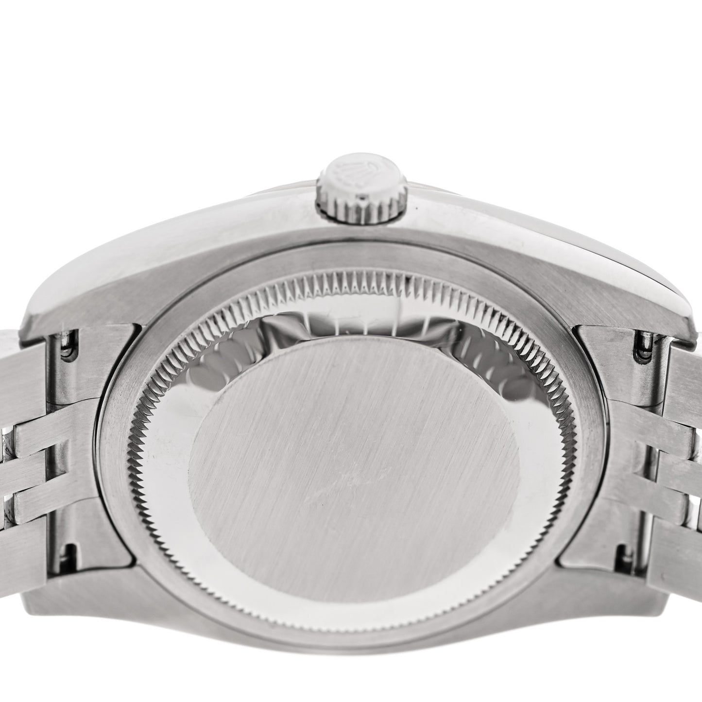 Stainless Steel 18K White Gold 36mm Oyster Perpetual Datejust Watch White Roman 116234
