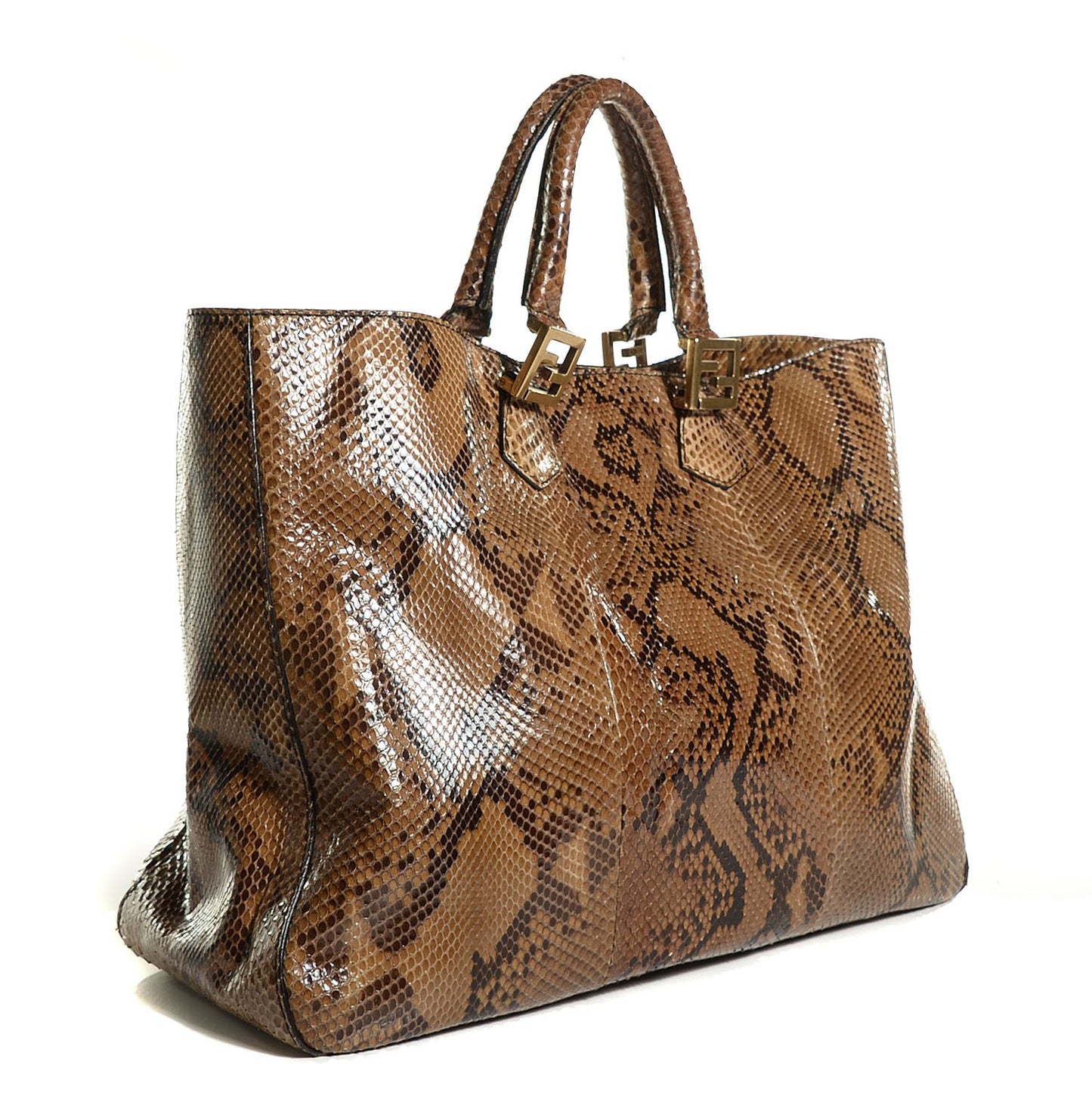 Python Twins Tote Natural