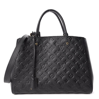 Louis Vuitton Empreinte Montaigne GM Black 1 of 12