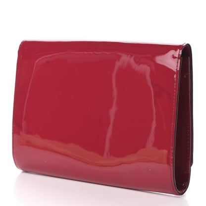 Louis Vuitton Patent Neo Sobe Louise Evening Clutch Rose Indien 3 of 8