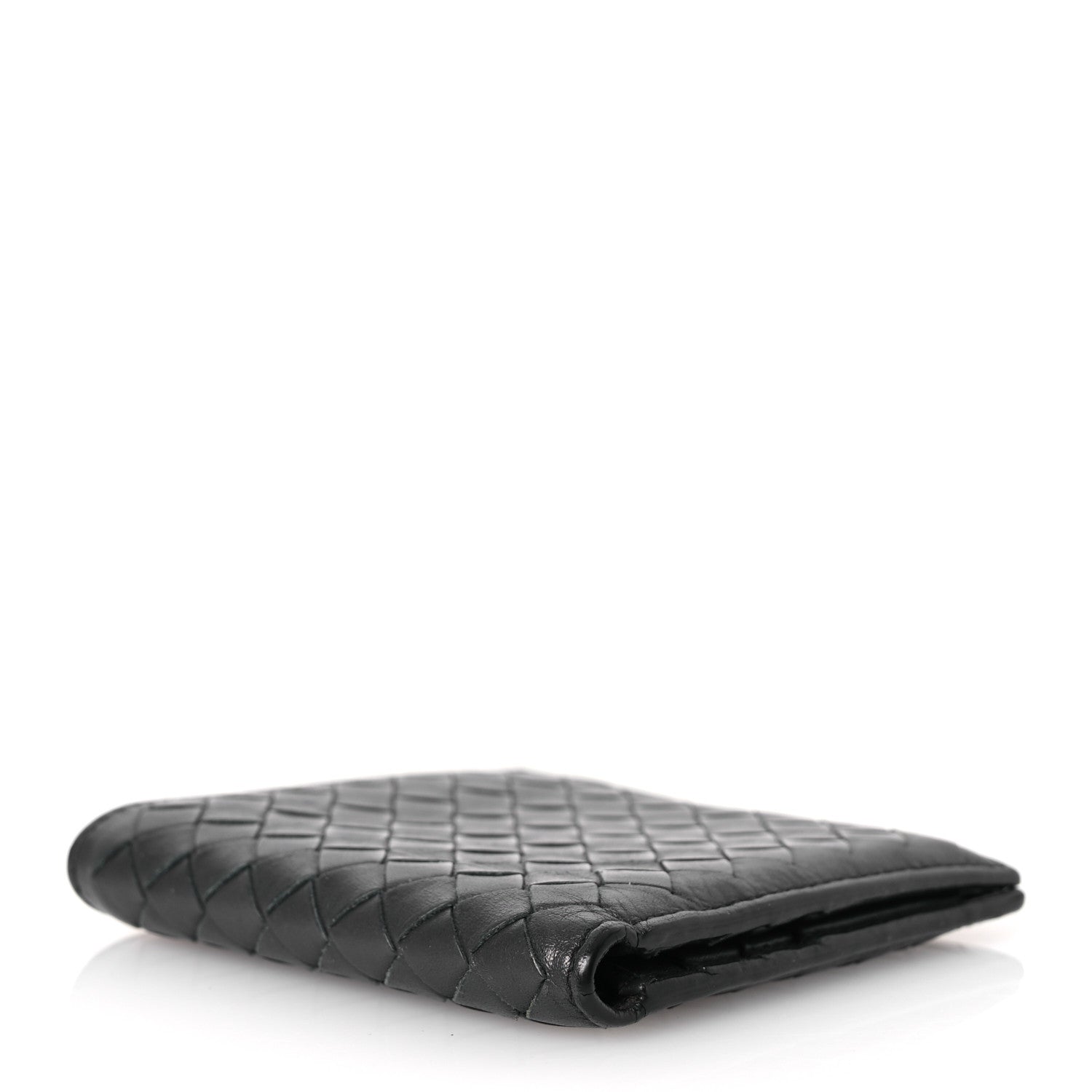 Bottega Veneta Nappa Intrecciato Bi-Fold Wallet Grey 4 of 13