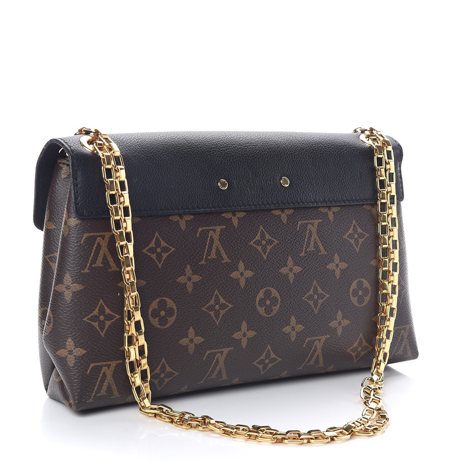 Louis Vuitton Monogram Pallas Chain Black 3 of 11