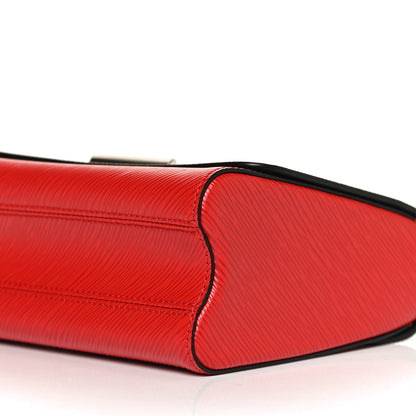 Louis Vuitton Epi Twist Braided Strap Shoulder Bag PM Coquelicot 8 of 9