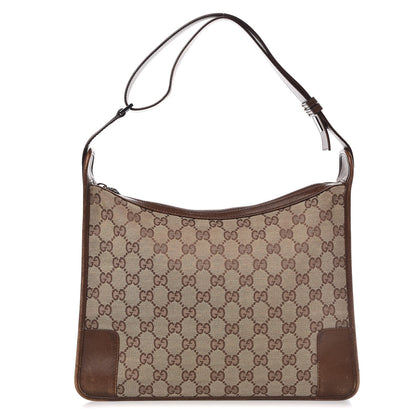 Gucci Monogram Shoulder Bag Brown 1 of 16