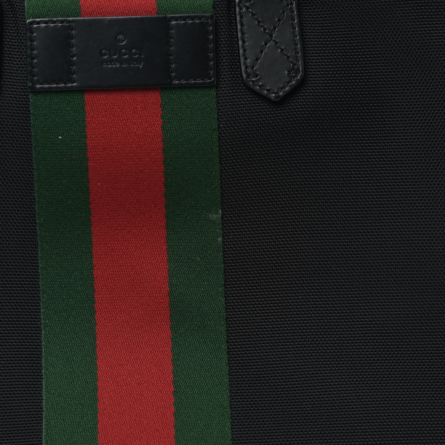 Canvas Web Briefcase Black