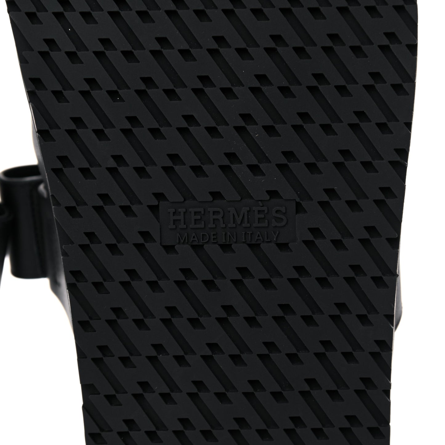 Calfskin Womens Chypre Sandals 41.5 Black