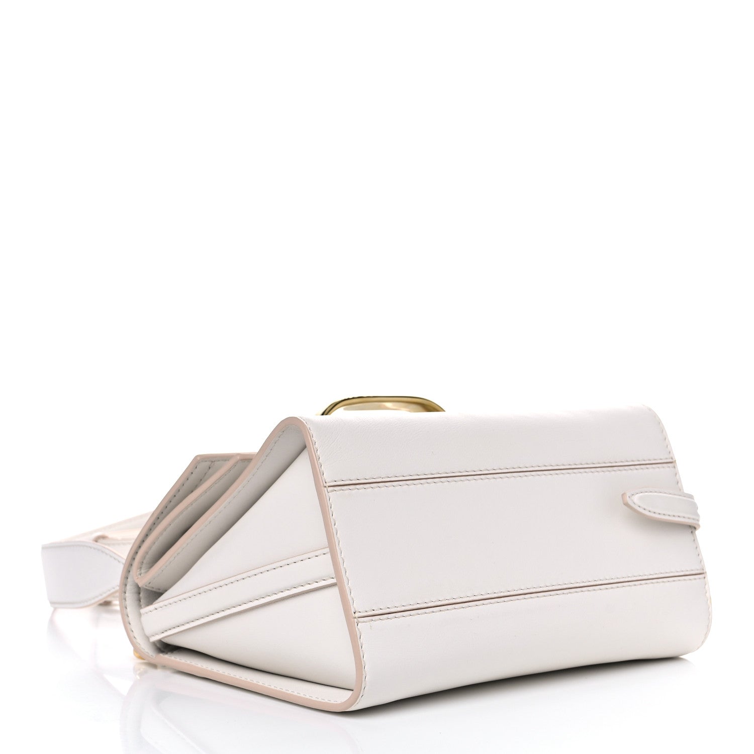 Alexander McQueen Calfskin The Small Story Bag Deep Ivory 4 of 12