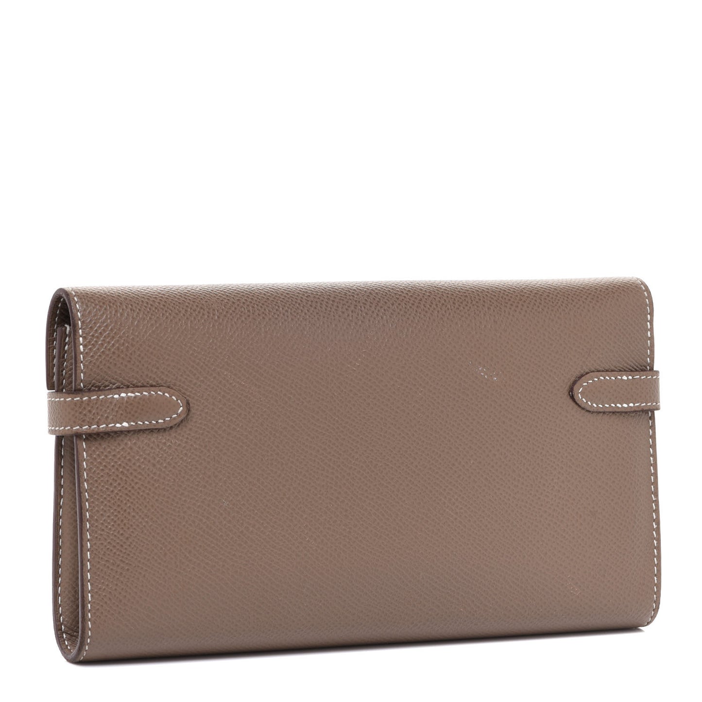 Epsom Kelly Longue Wallet Etoupe