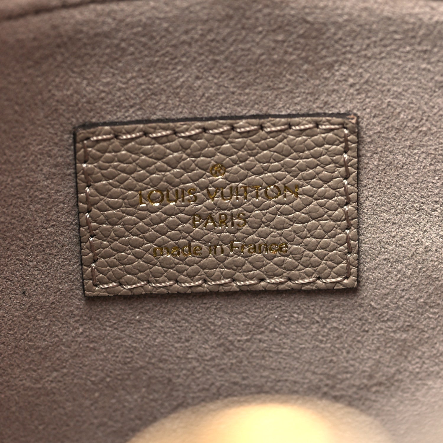 Louis Vuitton Empreinte Monogram Giant Onthego PM Tourterelle Creme 6 of 9