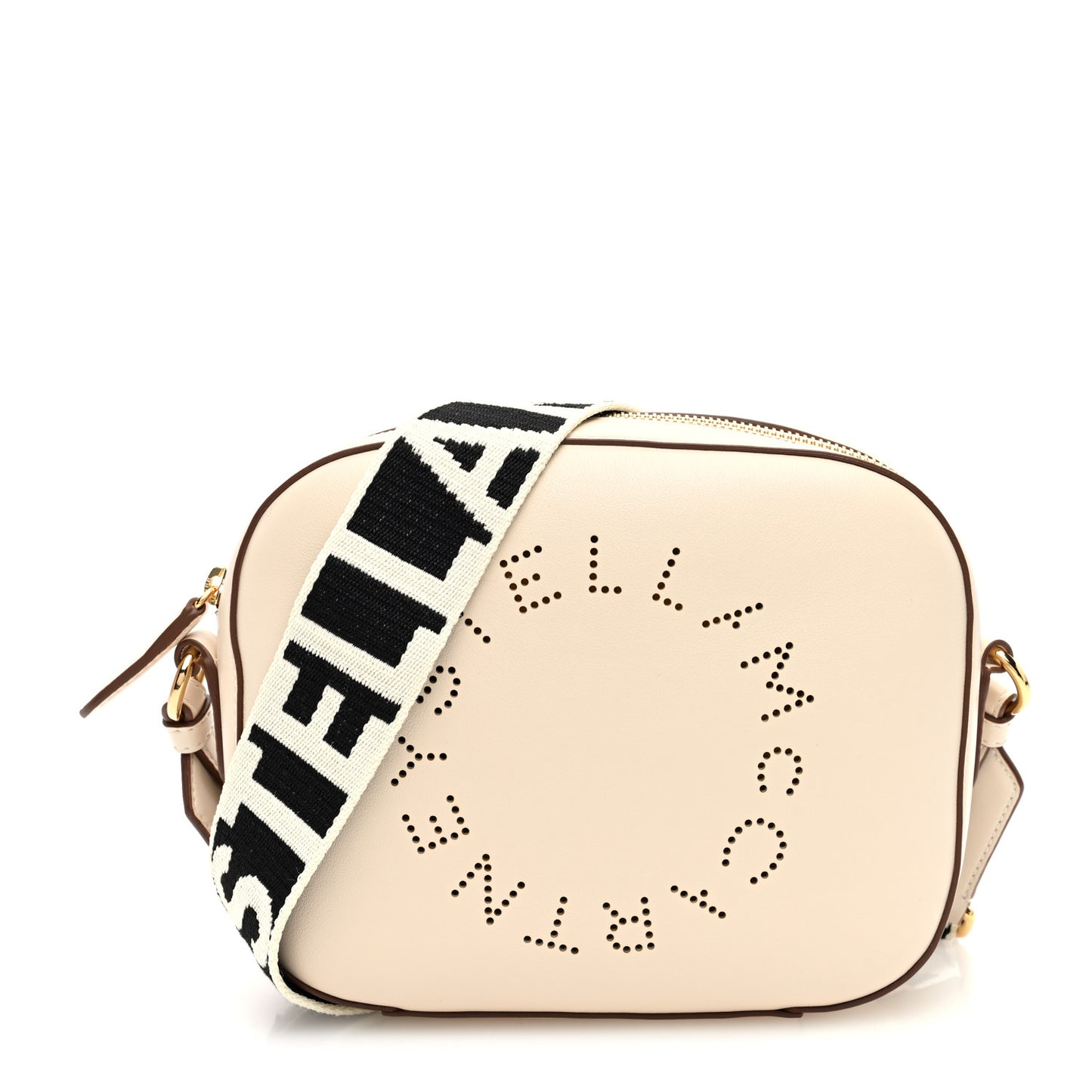 Alter Nappa Logo Small Camera Bag Pure White