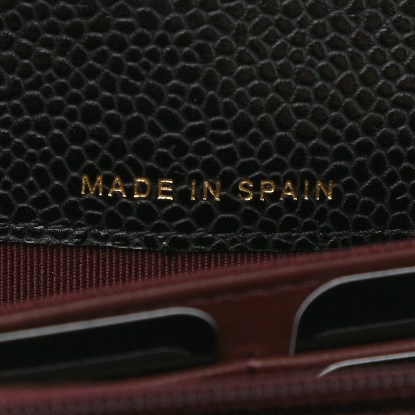 Caviar Quilted Large Gusset Flap Wallet Black