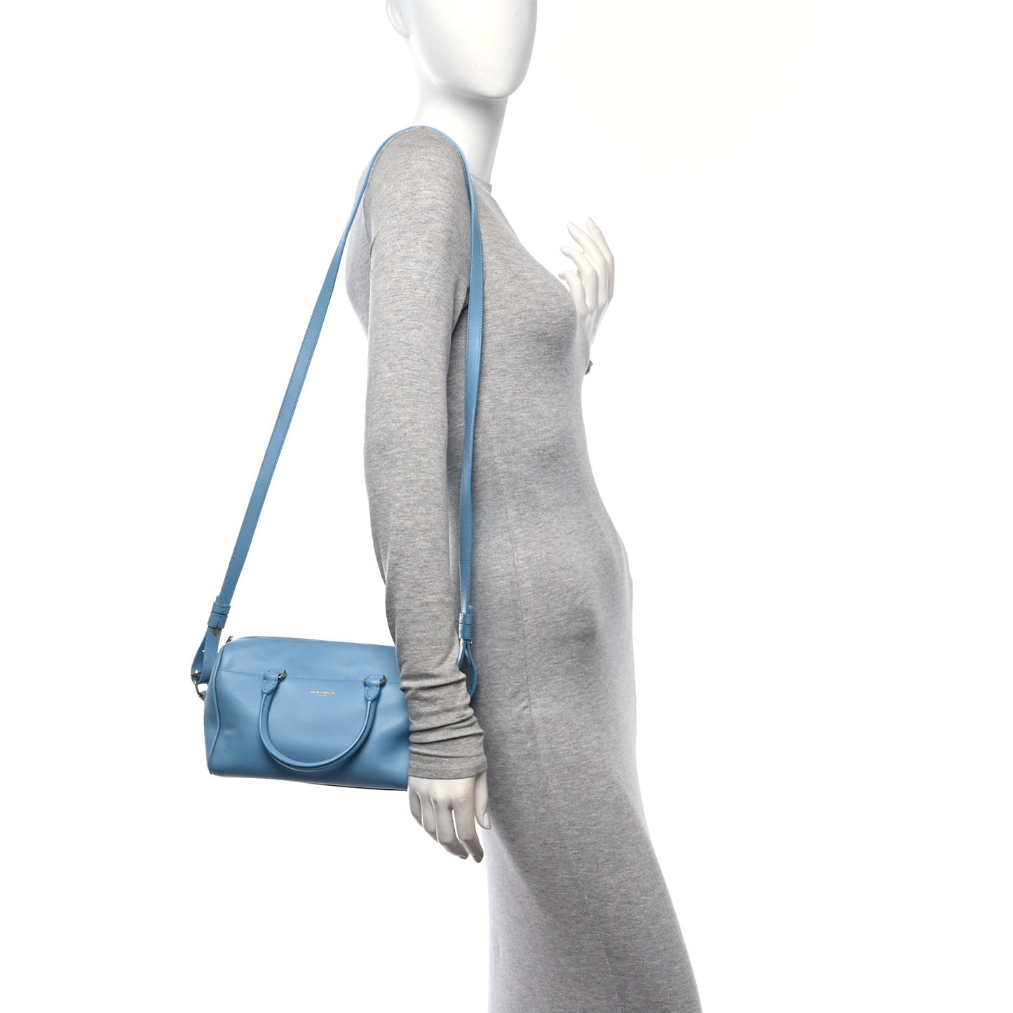 Calfskin Classic Baby Duffle Light Blue