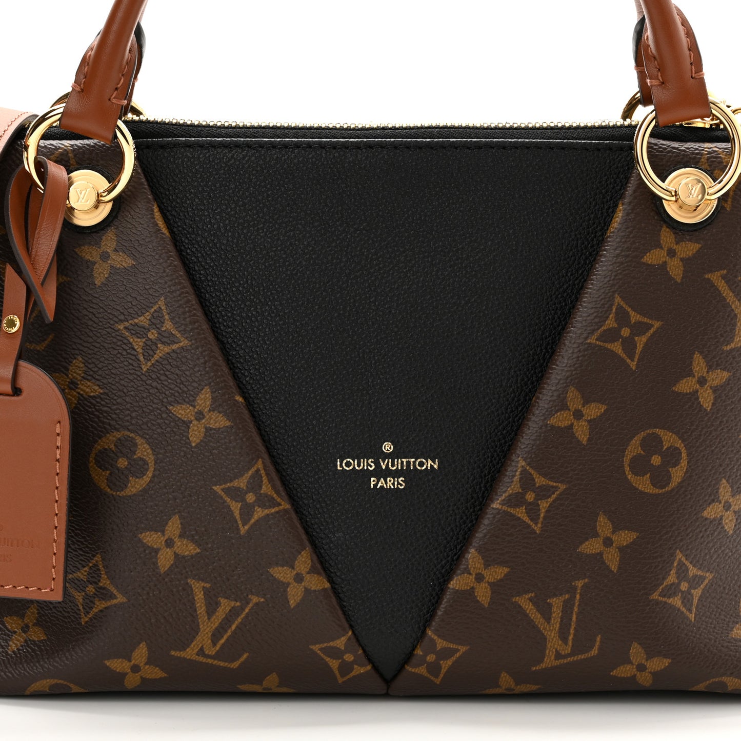 Monogram V Tote BB Black