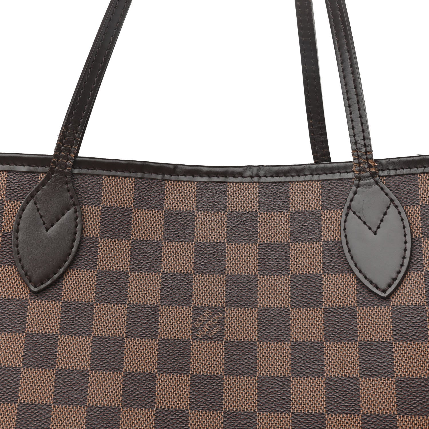 Louis Vuitton Damier Ebene Neverfull MM 8 of 18