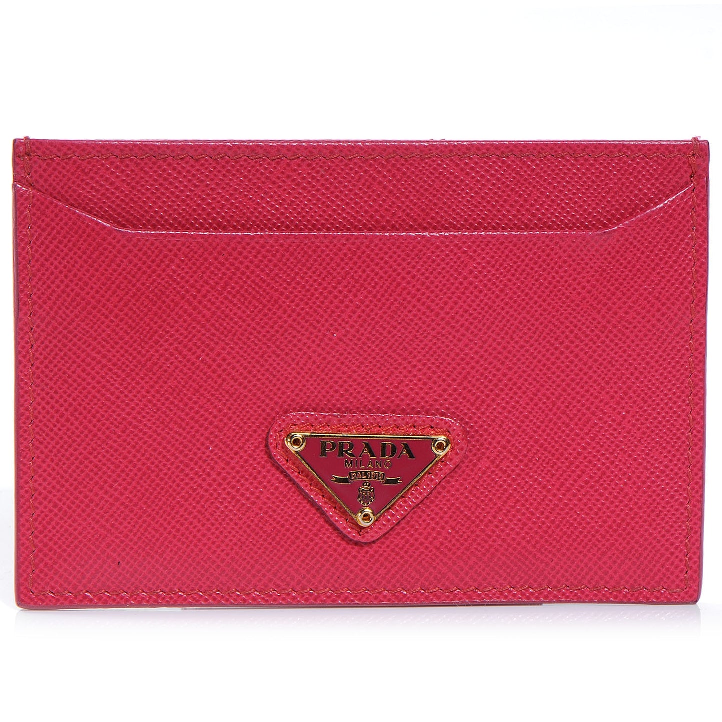 Saffiano Card Case Peonia