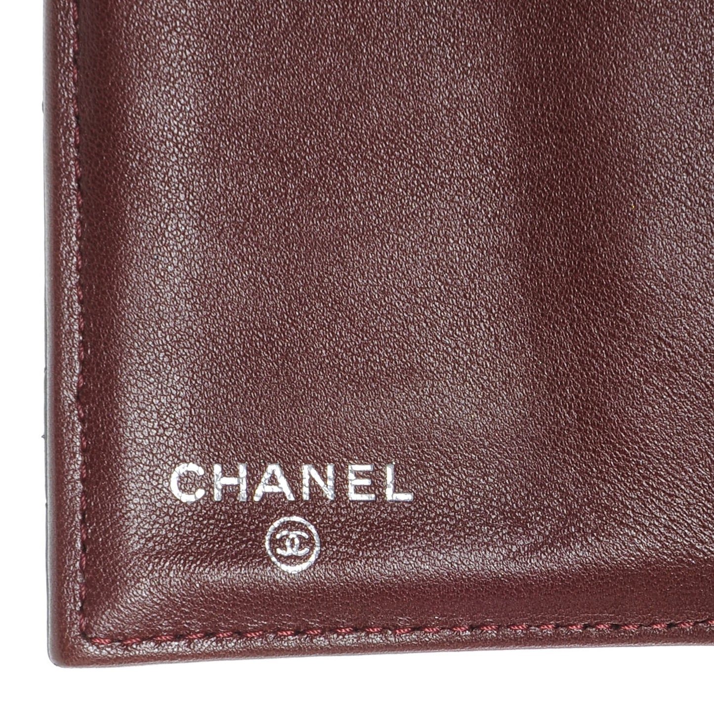 Lambskin Quilted Large Flap Wallet Black