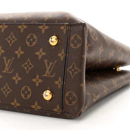 Louis Vuitton Monogram Flower Tote Black 10 of 14