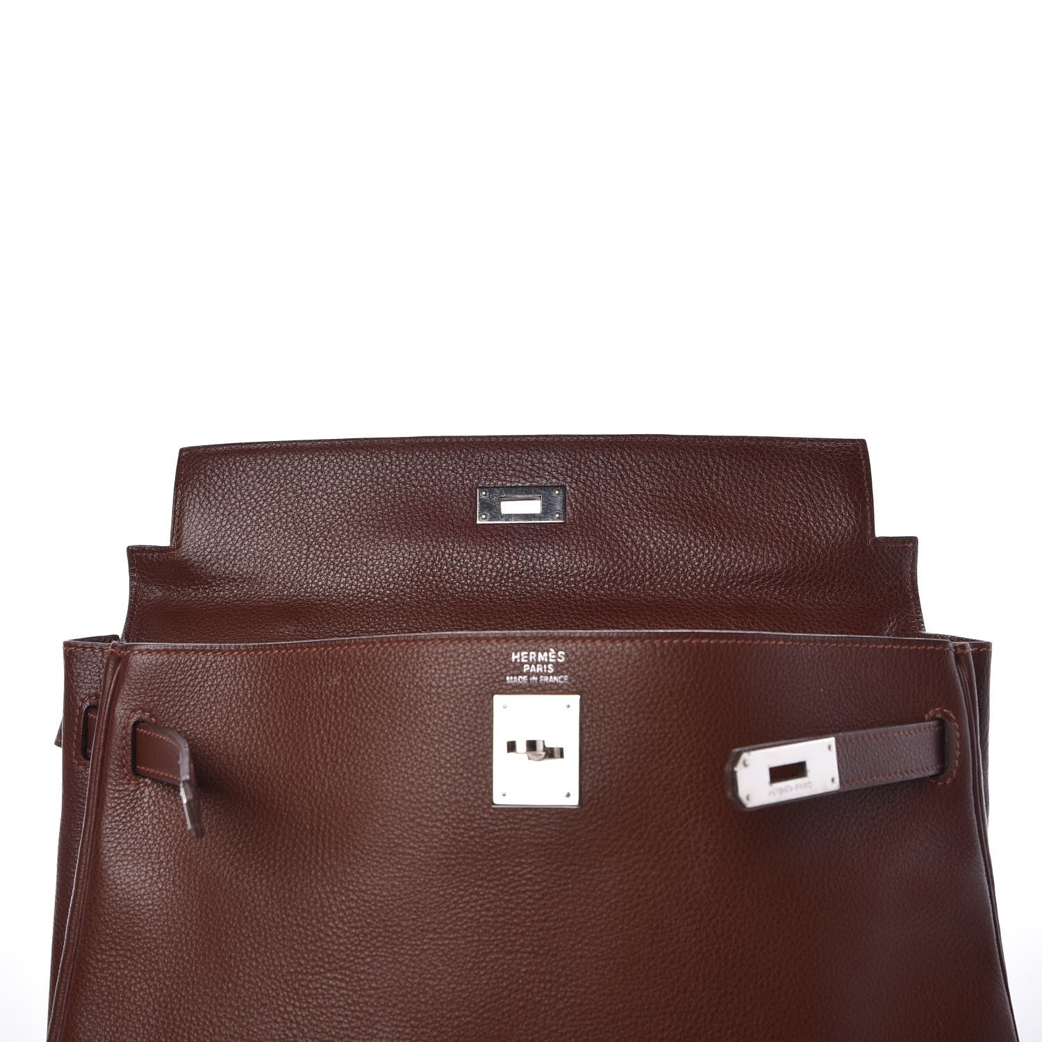 Hermes Evergrain Kelly Retourne 35 Havane 33 of 68