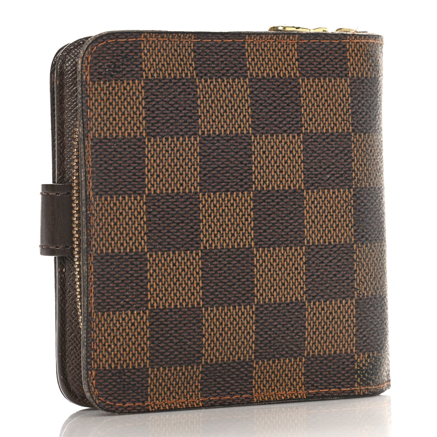 Louis Vuitton Damier Ebene Zippe Zipped Compact Wallet 3 of 13