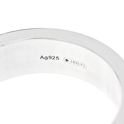 Gucci Sterling Silver GucciGhost Hamlet Skull Narrow Ring 60 9 5 of 6