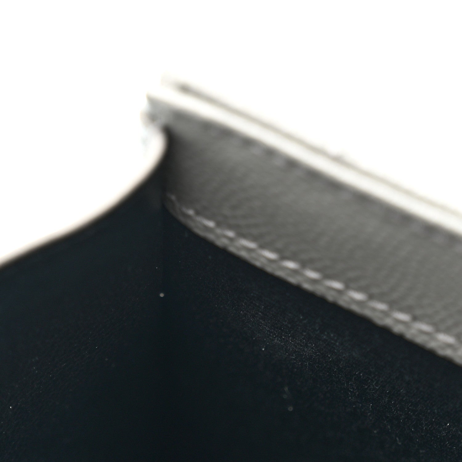 Saint Laurent Grain De Poudre Textured Mixed Matelasse Triquilt Monogram Clutch New Stone Grey 11 of 13