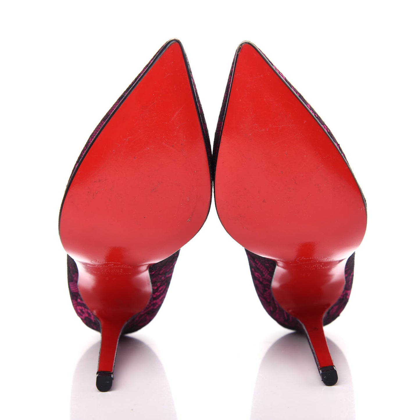 Lace Pigalle Follies 120 Pumps 37 Fuchsia