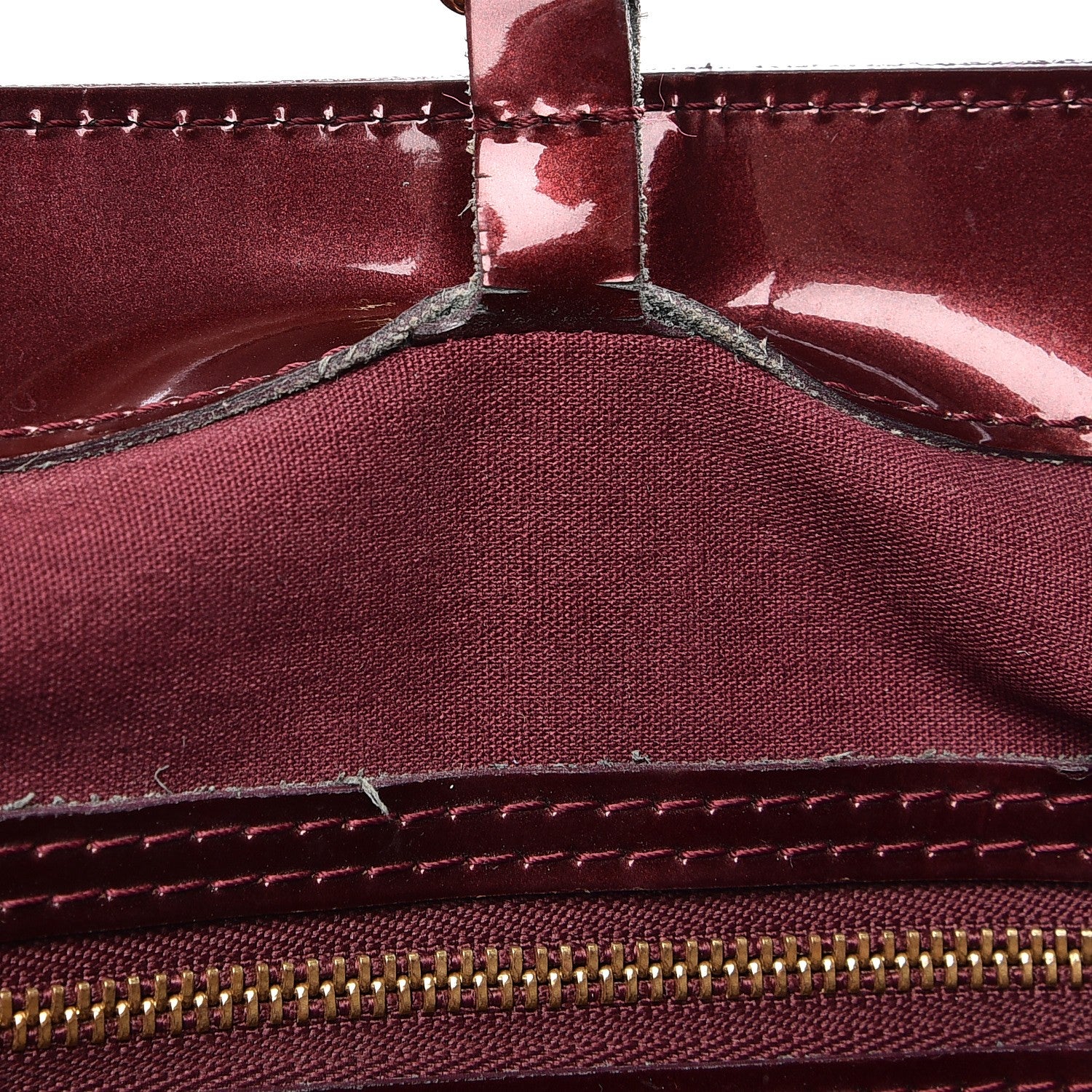 Louis Vuitton Vernis Wilshire GM Rouge Fauviste 7 of 25