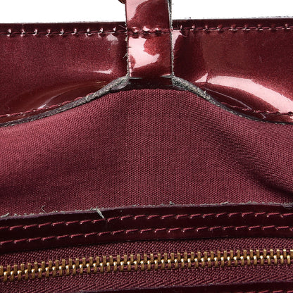 Louis Vuitton Vernis Wilshire GM Rouge Fauviste 7 of 25