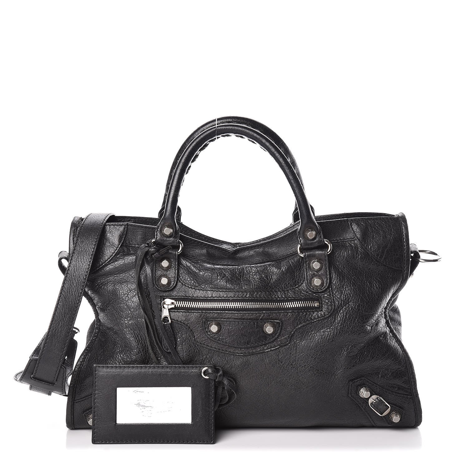 Balenciaga Agneau Giant 12 Silver Hardware City Black 1 of 10
