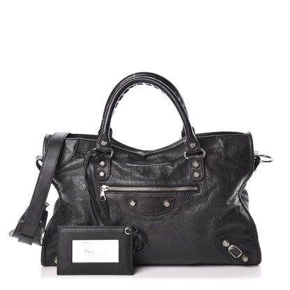 Balenciaga Agneau Giant 12 Silver Hardware City Black 1 of 10