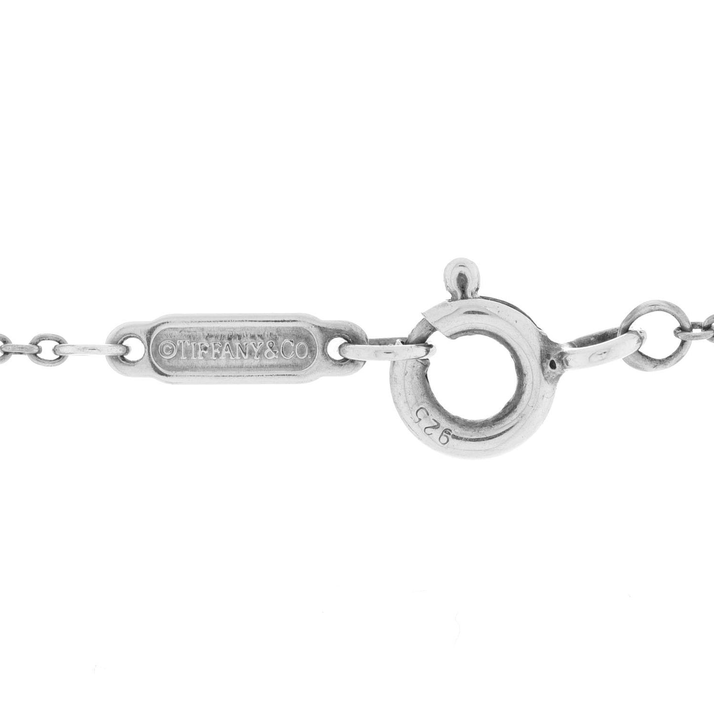 Sterling Silver Rubedo 1837 Circles Pendant Necklace
