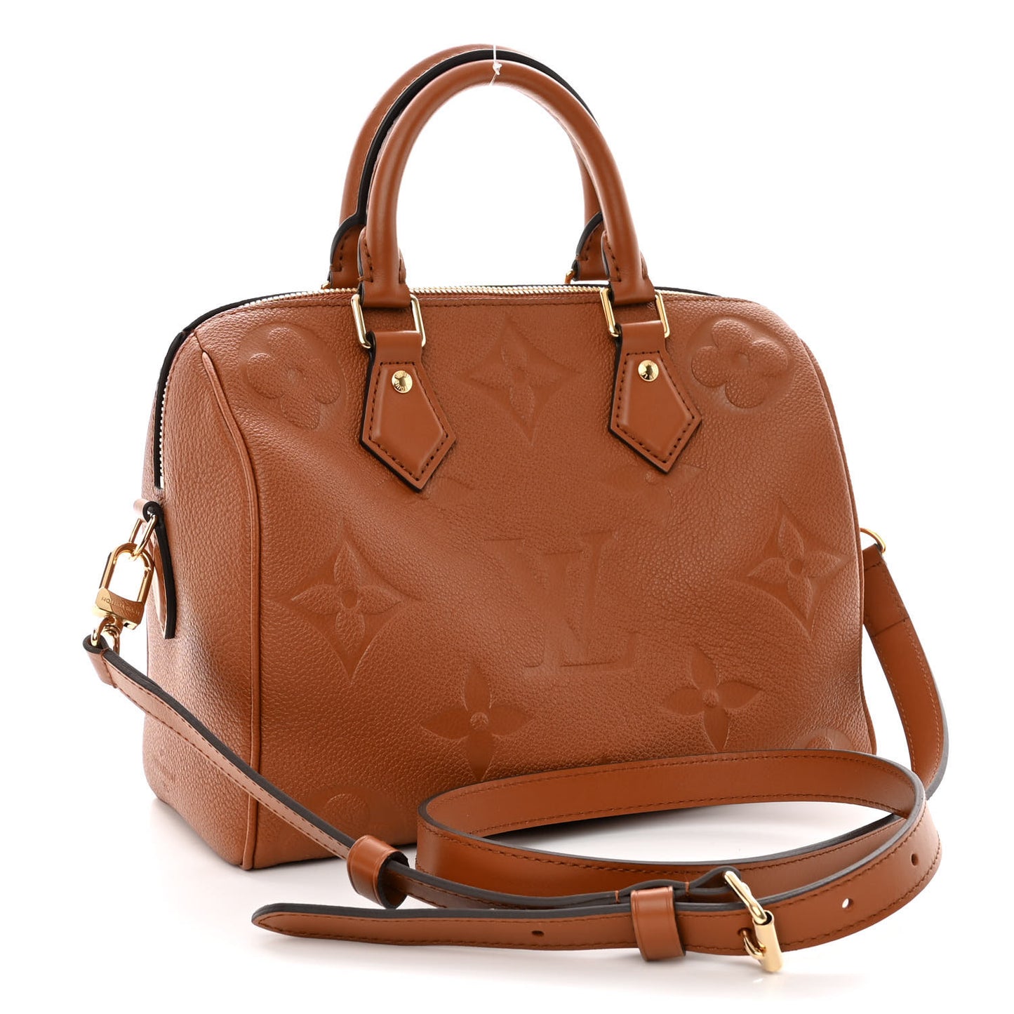 Empreinte Monogram Giant Speedy Bandouliere 25 Cognac