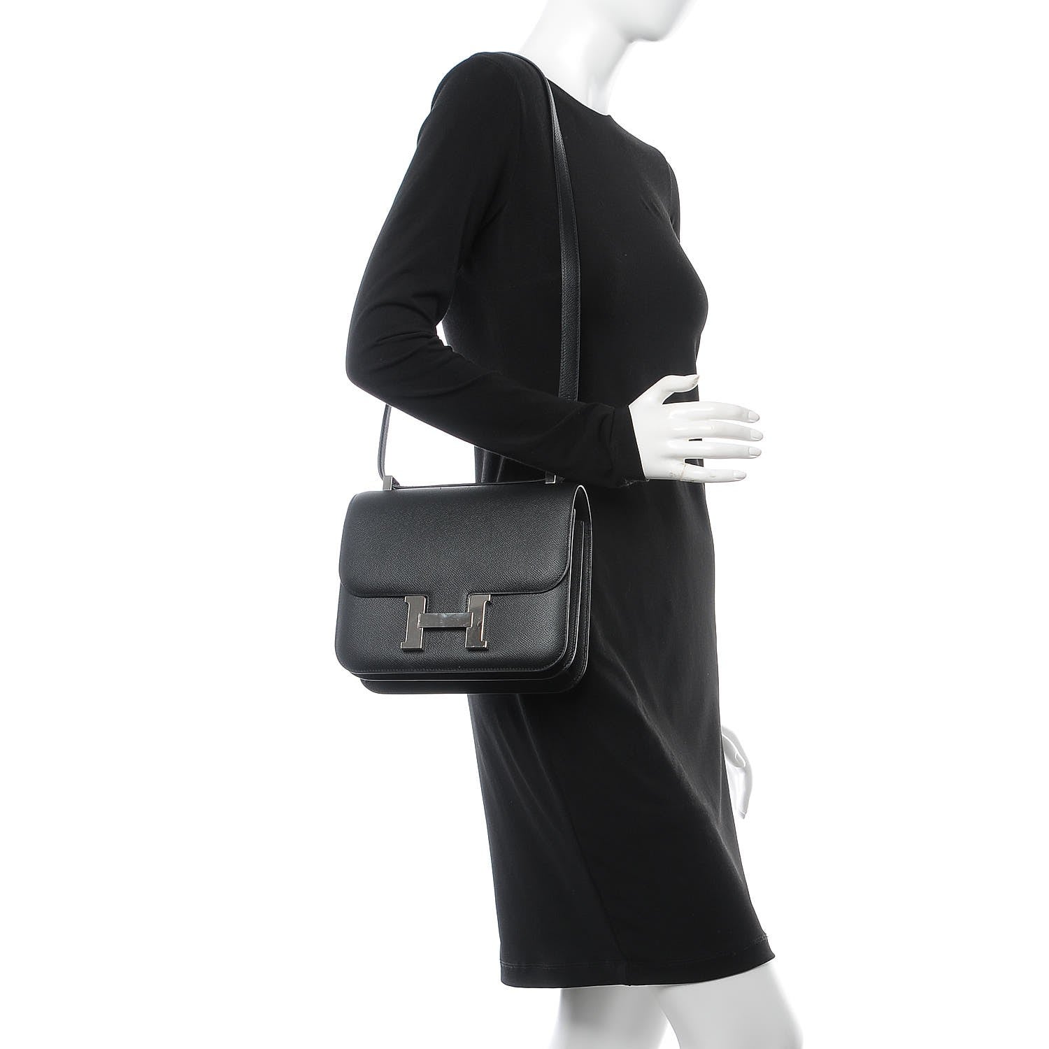 Hermes Epsom Constance 24 Black 2 of 20