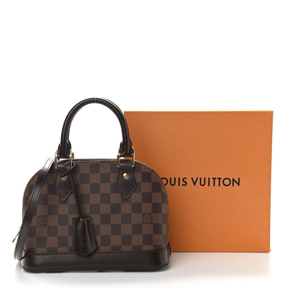 Louis Vuitton Damier Ebene Alma BB 12 of 12