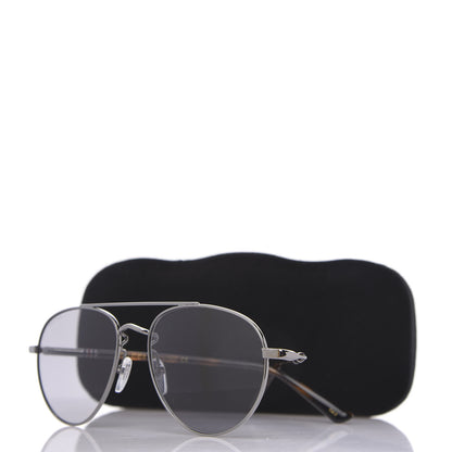 Gucci Acetate Aviator Sunglasses GG0447S Silver 8 of 8