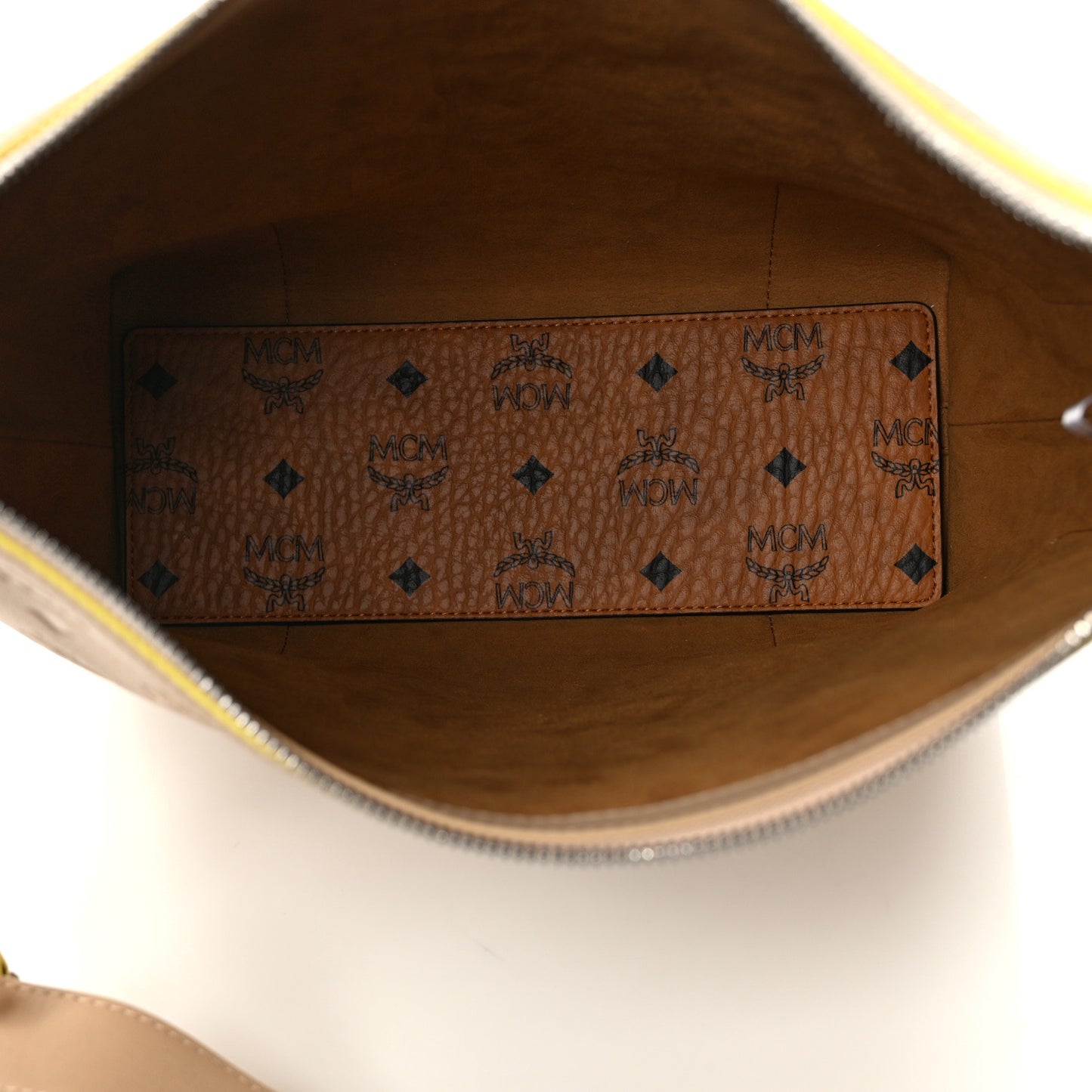 Calfskin Ottomar Monogram Medium Klara Hobo Beige