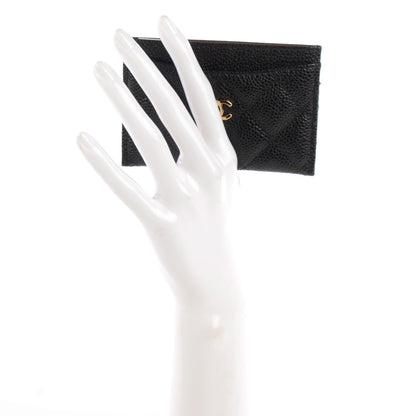 Chanel Caviar Quilted Card Holder Black 2 of 8
