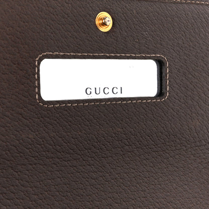 Gucci GG Supreme Monogram Web Ophidia Wallet On Chain Brown 6 of 12