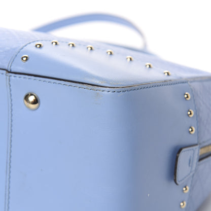 Gucci Bright Diamante Top Handle Bag Mineral Blue 18 of 21