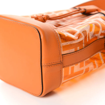 Fendi TPU FF Vitello Grace F is Fendi Mini Mon Tresor Bucket Bag Aranciata 8 of 11